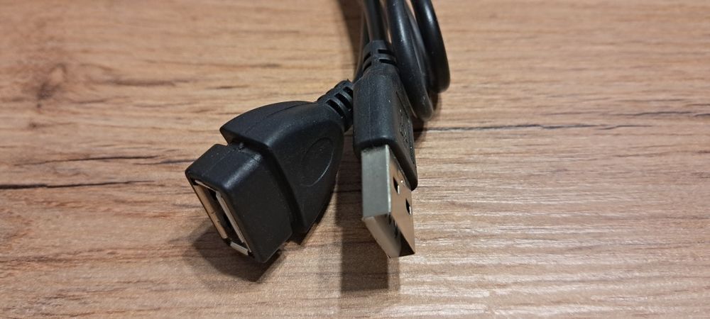Kabel przedłużacz USB-USB męski-żeński