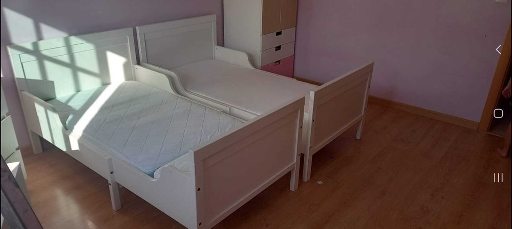 Camas ikea com colchões