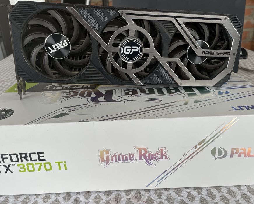 Відеокарта Palit Gaming Pro 3070ti, два дні на перевірку