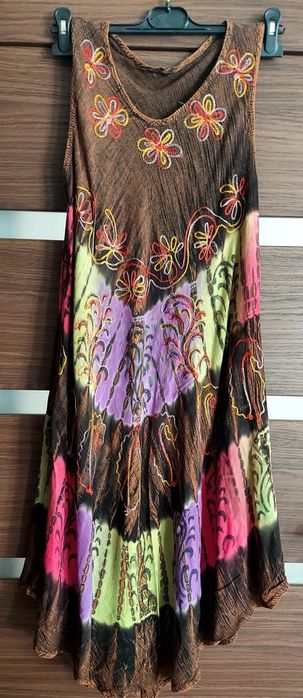 Letnia sukienka indyjska