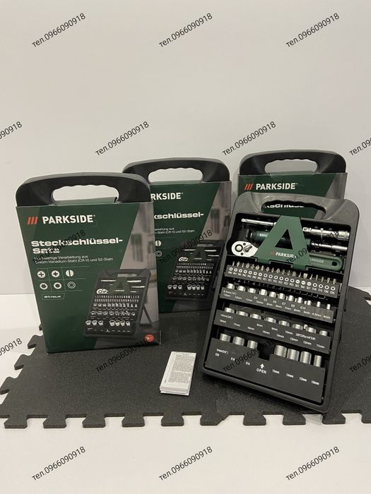 Набір ключів Набор торцовых ключей Parkside PSSS 61 шт.
