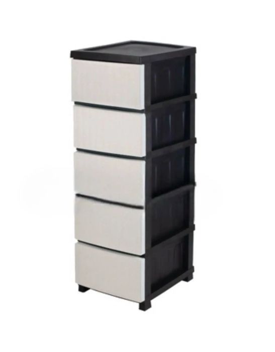 Комод пластиковий  на 5 ярусів