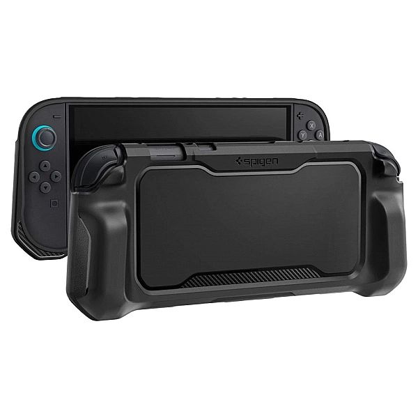 Etui Spigen Rugged Armor na Nintendo Switch 2 - czarny mat