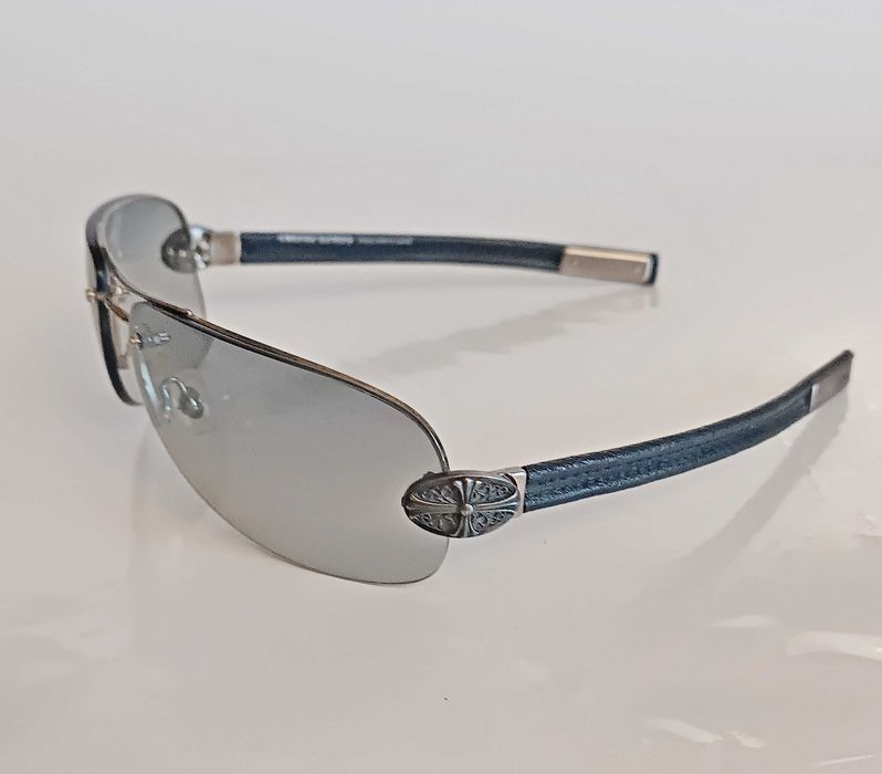 Солнцезащитные очки-авиаторы Chrome Hearts Pink Classic Oval