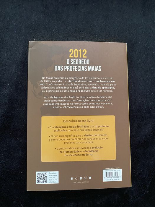 2012 – O Segredo das Profecias Maias, Gerald Benedict 1.ª Edição 2011