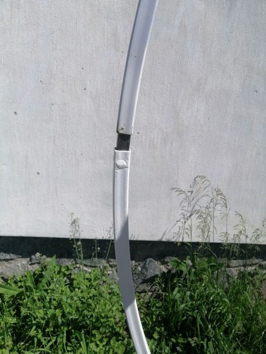 Круглий каркас для фотозони, каркас для банеру, банер