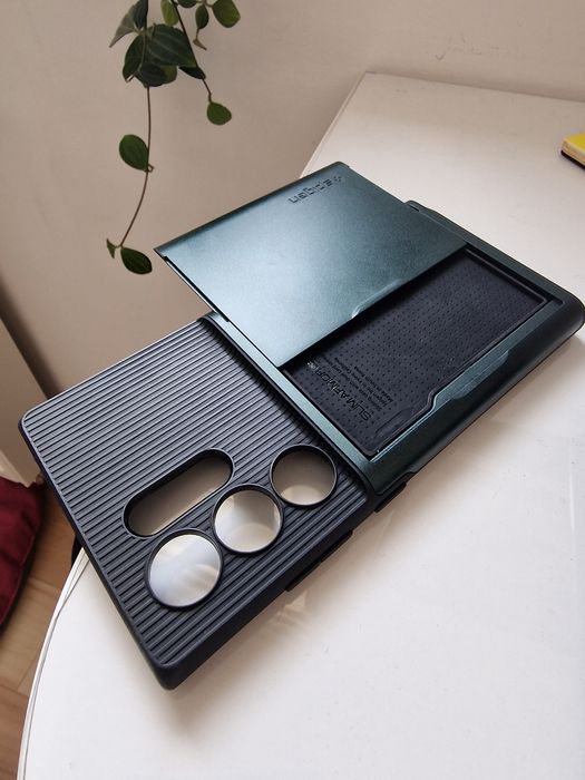 Obudowa z kieszonką na karty Spigen Slim Armor CS Samsung S24 Ultra