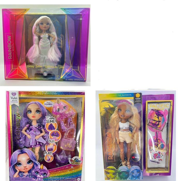 Лялька RAINBOW  High Slime,Harper Dune, Roxie Grand,