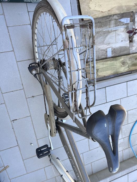 Stylowy rower miejski Everton CityLimit (damka) stan dobry bagażnik, koszyk, nóżka, przerzutki wewnętrzne