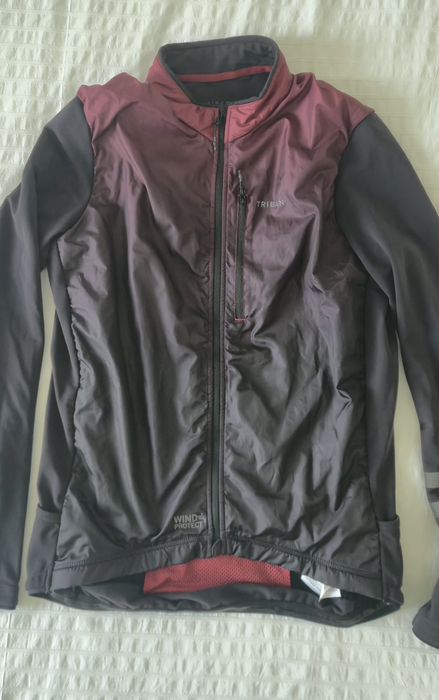 Casaco inverno ciclismo Triban