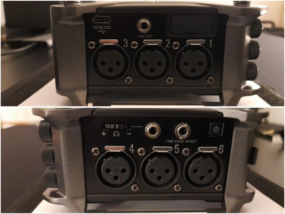 Pack ZOOM F6#gravador digital multitrack[32 BitFloat]+alimentação+saco