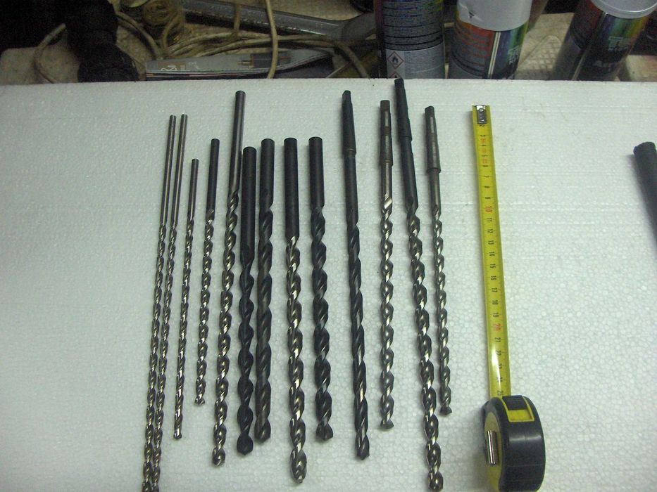 Brocas especiais longas de precisão, Banca, prensa e Guilhotina