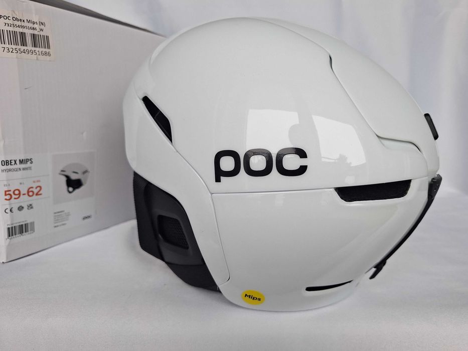 Kask narciarski POC Obex Mips Hydrogen White XL/XXL 59-62cm