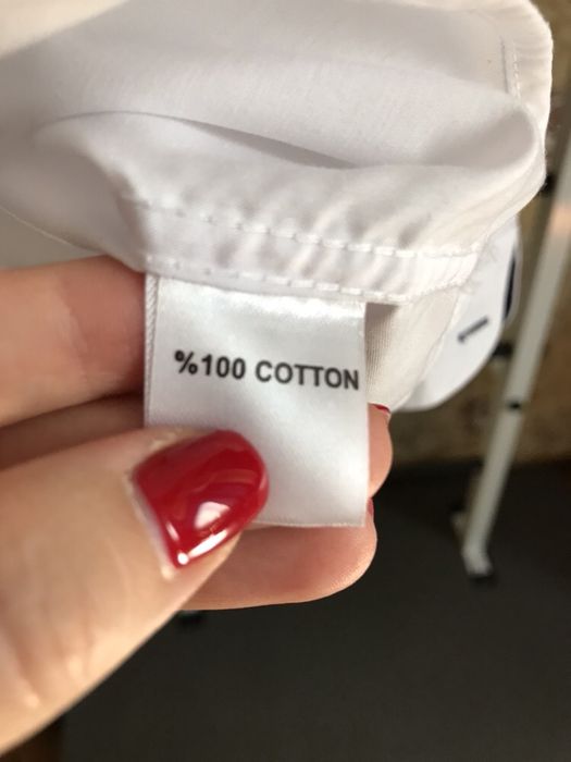 Рубашка белая. 110 см