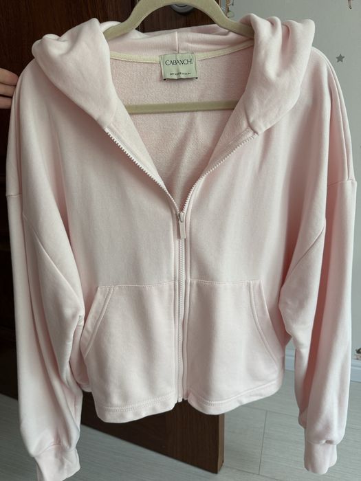 Худі на блискавці Cabanchi, M/L, baby pink