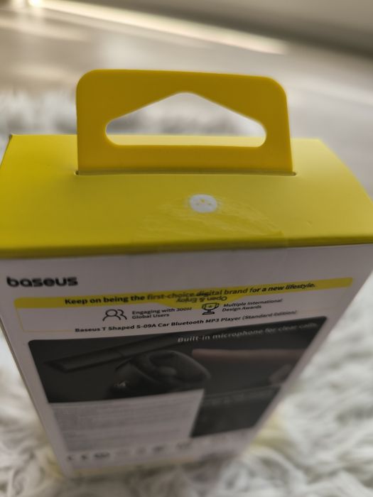 Transmiter FM Bluetooth Baseus T-Shaped S-09A