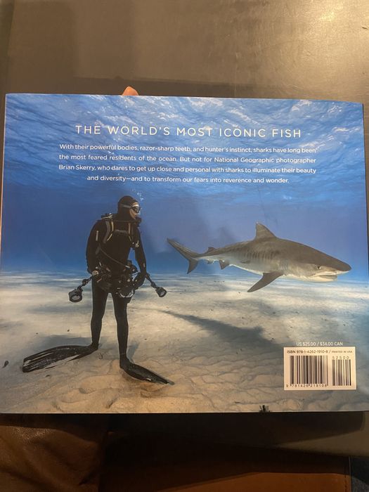 National Geographic — SHARK | Brian Skerry edição de capa dura (NOVO)