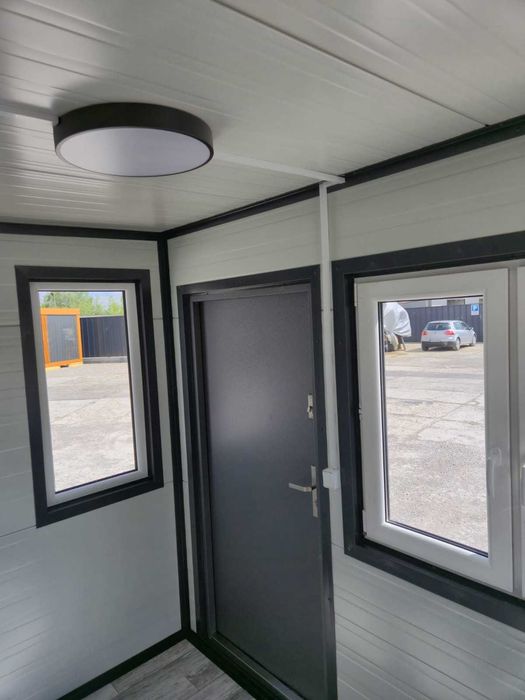 Domek ogrodowy 3x2 płyta PIR 120mm, kontener, stróżówka