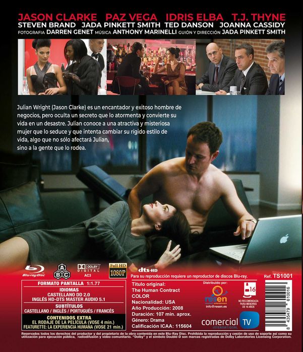 Bajo La Piel/O Contrato Humano (Blu-Ray)