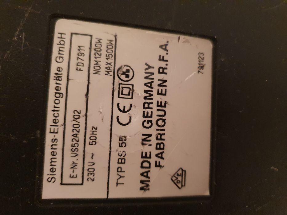 Продаю пилосос Siemens б/в на деталі
