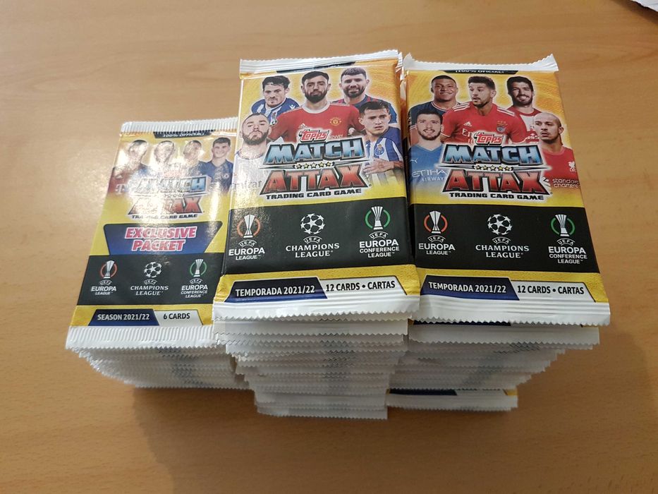 Lote de saquetas normais e exclusive packet