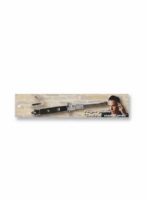 Stylowy grzebień składany automatyczny – switchblade comb