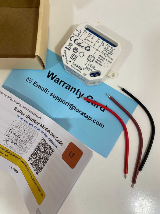 LoraTap Interruptor de persianas WiFi, relé de persiana