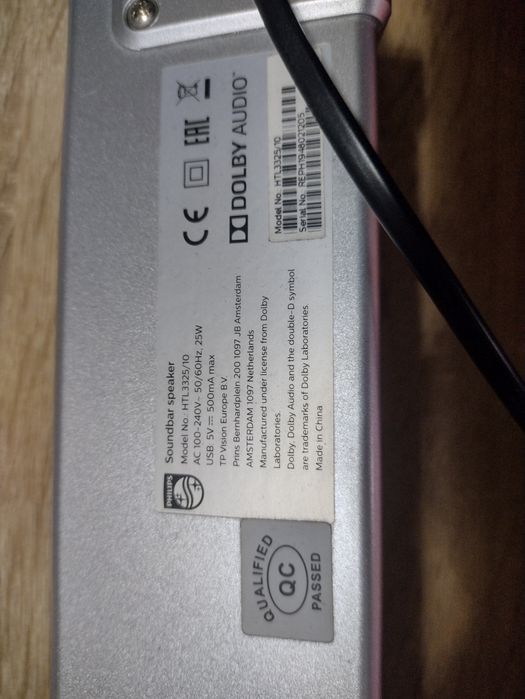 Kino domowe  PHILIPS HTL 3325/10