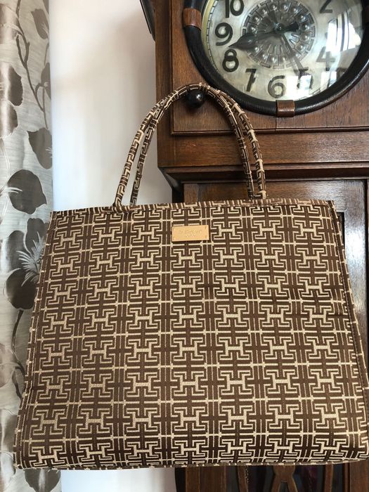 Torebka shopper duża XL River Island nowa brązowa piękna