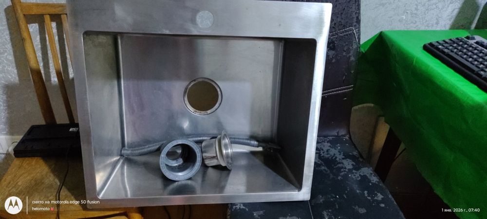 мойка из нержавейки армированая