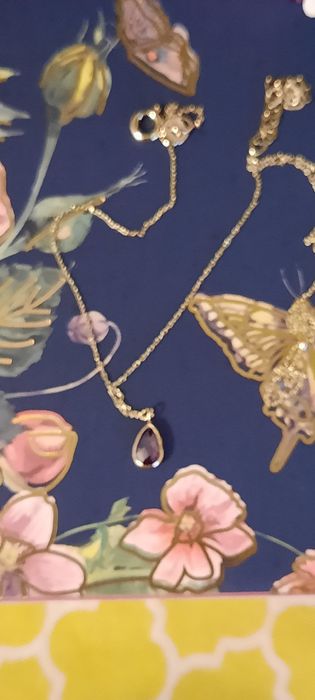 Prześliczna celebrytka pr585 z ametystem