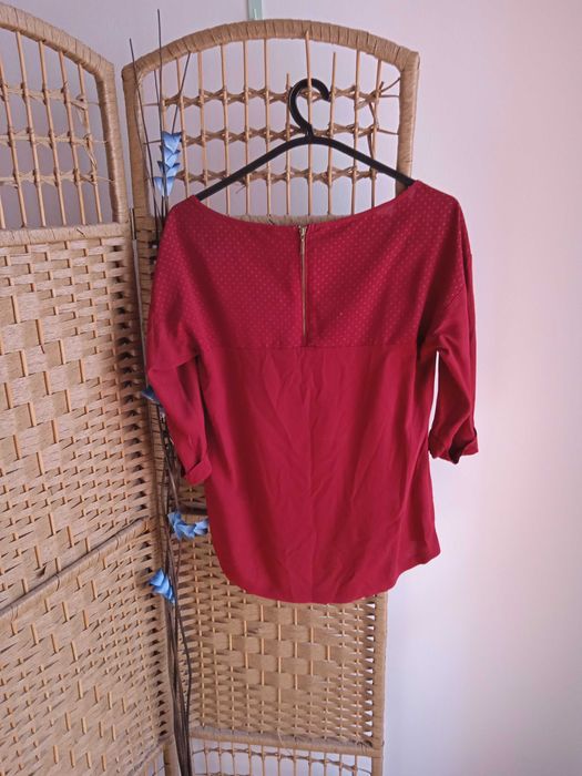 Blusa Stradivarus S vermelha