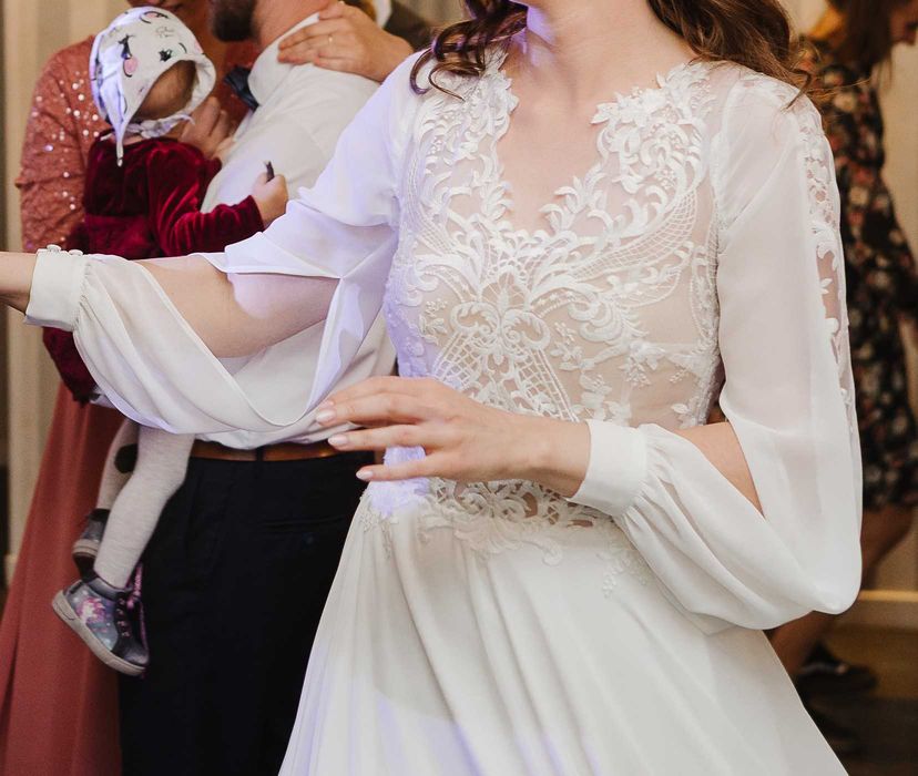 Piękna suknia ślubna