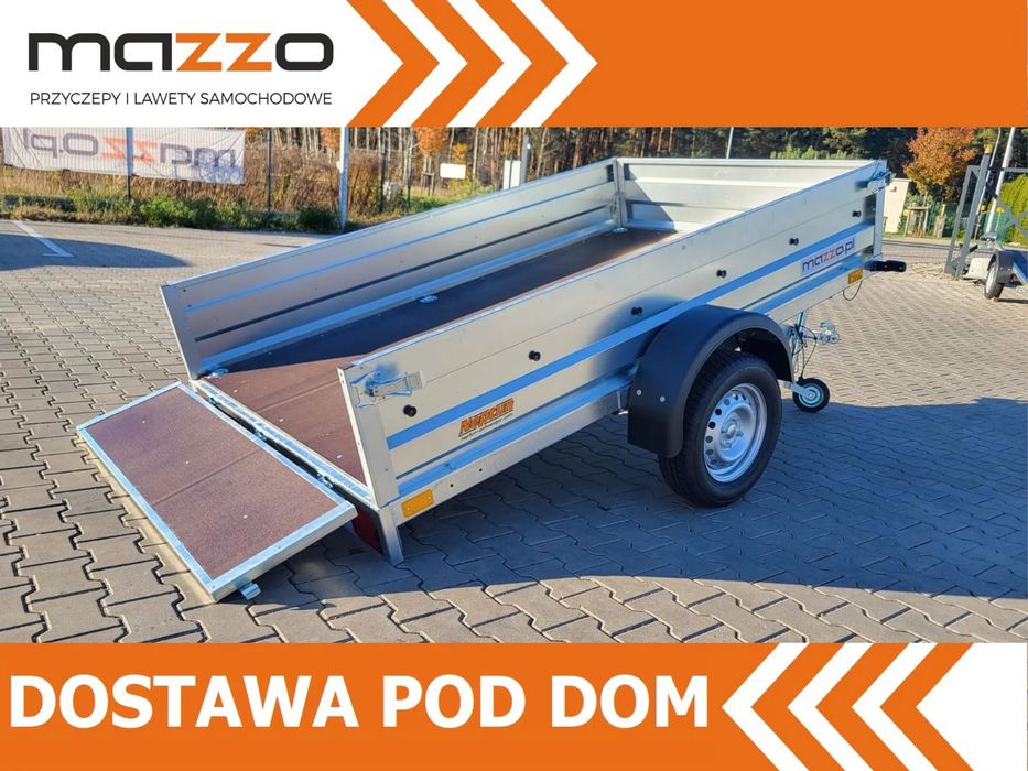 Neptun DOSTAWA! Przyczepka wym. 253x150x40 SPAWANA! N7-253 HOBBY, idealna do przewozu quada! DMC 750kg GN286  DOSTAWA Przyczepka 236x129x45cm DMC750kg SPAWANA RAMA, Resor 4-piórowy