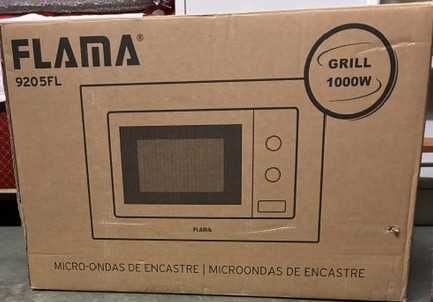 Micro-Ondas FLAMA - 9205FL - Encastre - Novo
