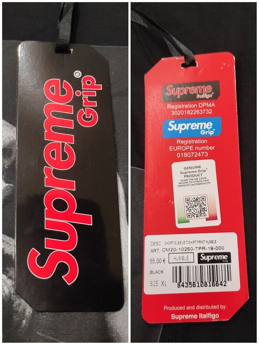 Supreme grip брендова чоловіча футболка