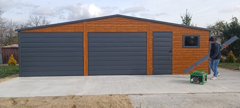 Producent garaży blaszanych  garaz blaszany