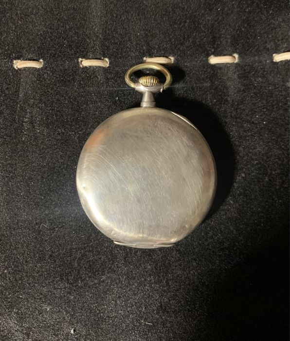 Старинные карманные часы . Серебро .