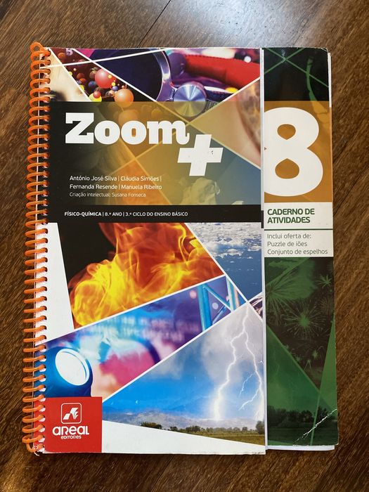 Caderno de Atividades Zoom 8ano Físico-Química Areal Editores
