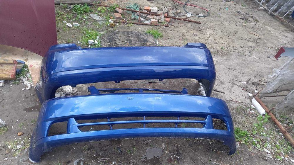 Бампер синій  15у 26в Шевроле Лачеті Ціна одного