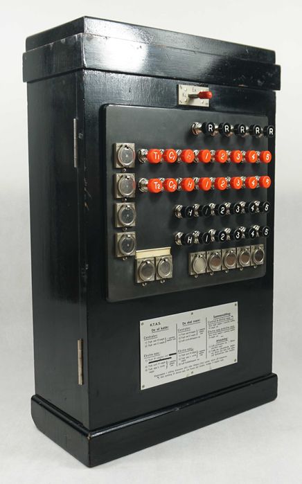 Zabytkowa centrala telefoniczna K.T.A.S.