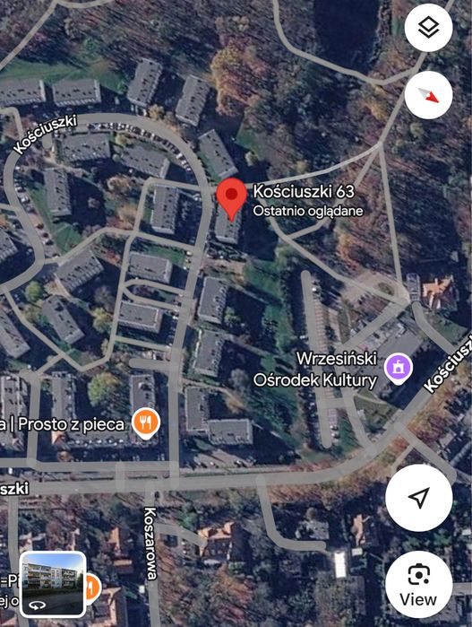 Mieszkanie na wynajem 3 pokoje + kuchnia Parter Kościuszki Września
