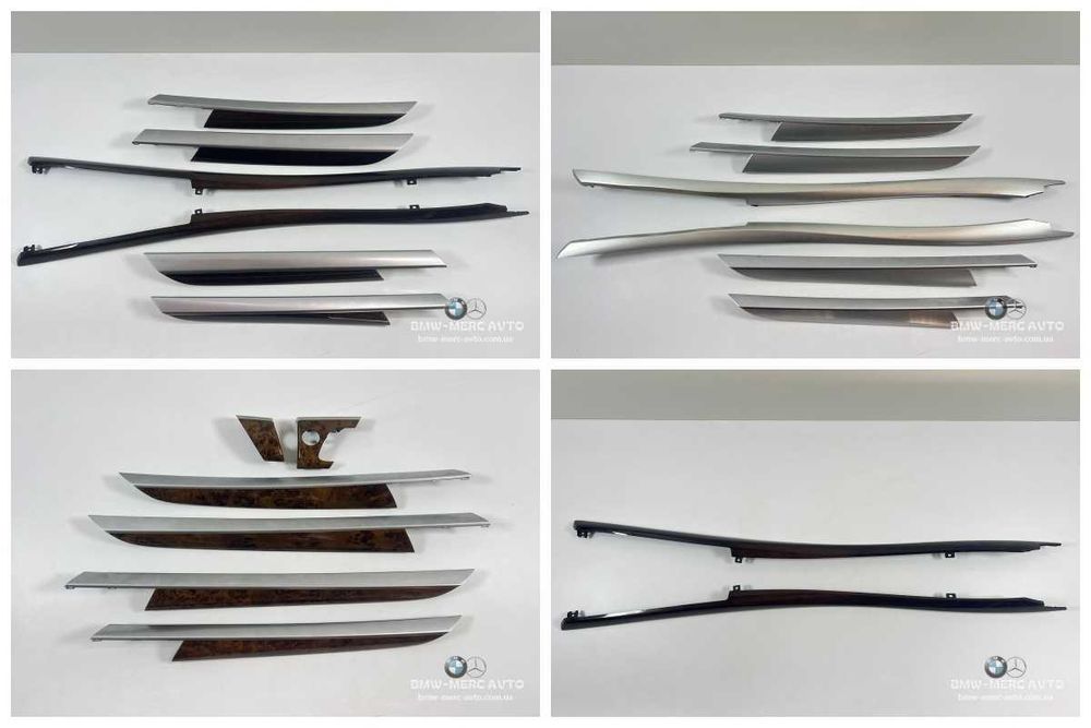 Декоративные накладки салона BMW X5 E70 X6 E71 вставки салона БМВ Х5