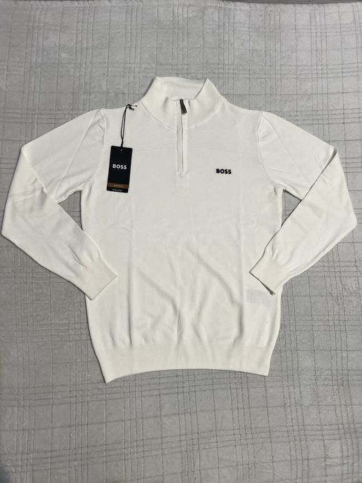 Sweter męski Boss biały M L XL