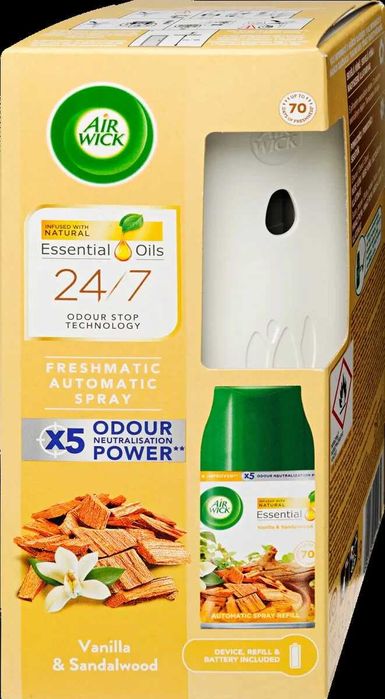 Air Wick Freshmatic odświeżacz powietrza Drzewo Sandałowe&Wanilia
