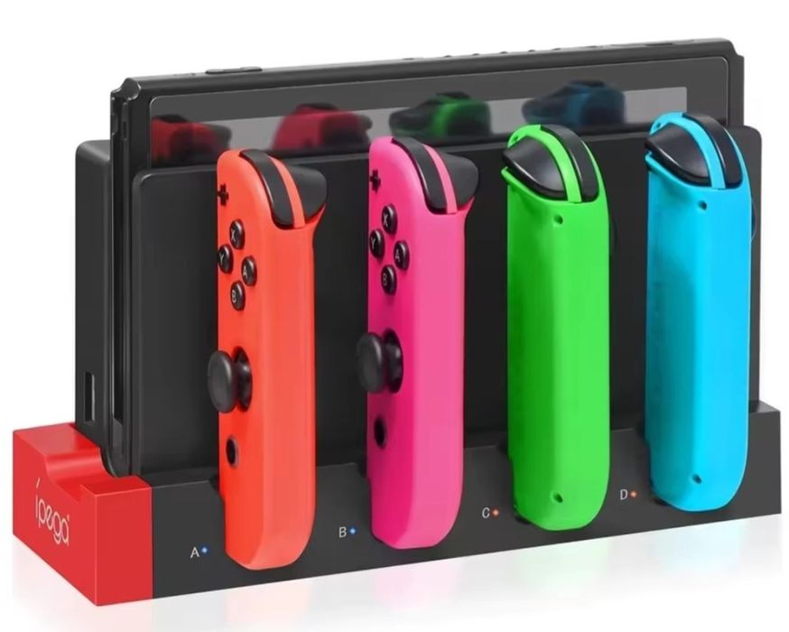Estação de carregamento para comandos Joy-Con da Nintendo Switch