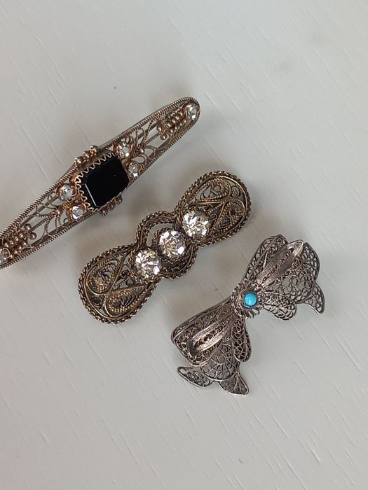 Броши серебро 875 и 84проба