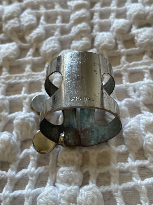 Boquilha e Abraçadeira para Saxofone Alto