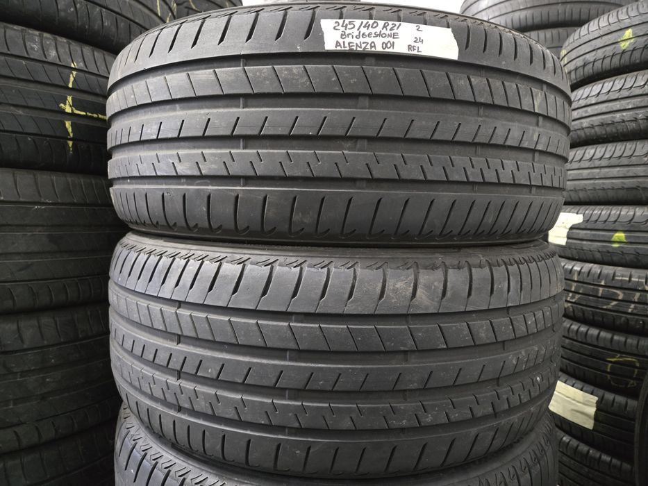 245/40R21 Bridgestone Alenza 001  tesla model Y Performance
