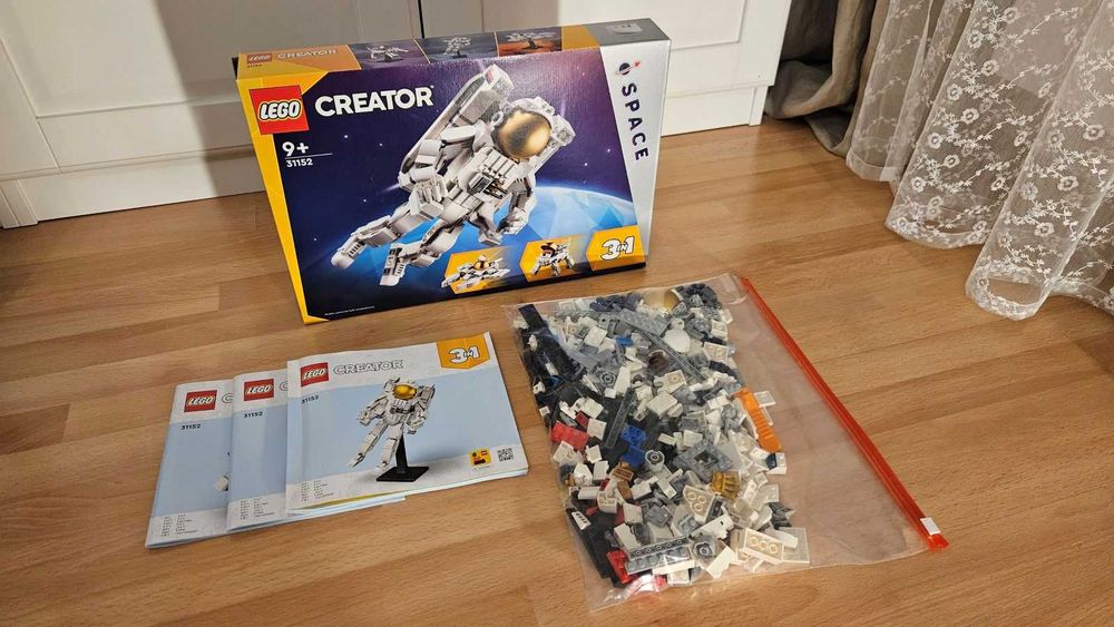 LEGO 31152 Creator 3w1 - Astronauta, stan jak nowy, szybka wysyłka.